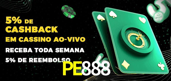 Promoções do cassino ao Vivo PE888